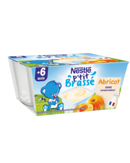 P'tit Brassé Abricot (4x100g)