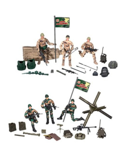 Set militaires figurines avec accessoires
