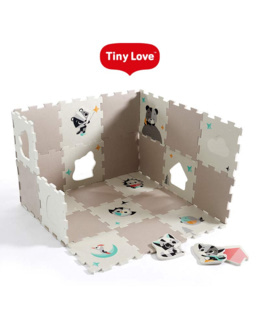 Tapis puzzle mousse Black & White