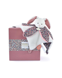 Doudou lapin pétale Boh'aime