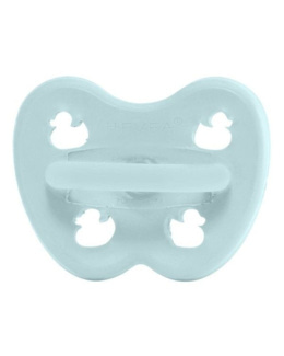 Tétine ronde caoutchouc naturel 0 à 3 mois