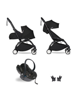 Pack Poussette Trio Yoyo 2 Complet Pack 0+ Et 6+ + Siège Auto Yoyo Car Seat By Besafe