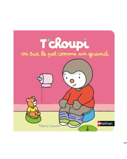 Livre T'choupi va sur le pot comme un grand