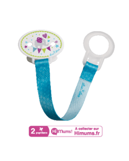 Attache-sucette tissu Etoile ou Éléphant
