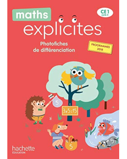 Maths Explicites CE1 - Photofiches - Edition 2020