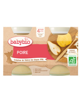 BIO Poires dès 4 mois
