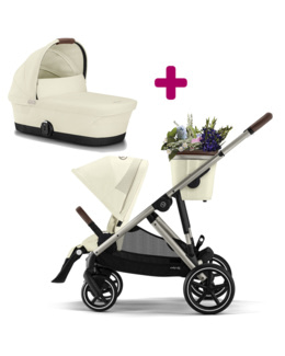 Poussette duo Gazelle S + Nacelle Gazelle S