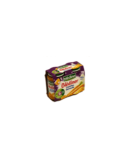 BLEDINA - Carottes semoule - 6 mois x2
