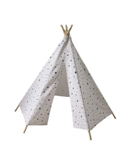Tipi enfant motifs triangles et étoiles