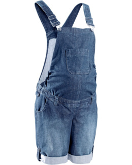 Salopette-short en jean de grossesse - Bon Prix