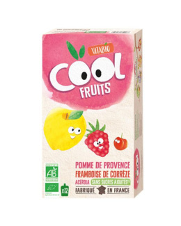 Cool Fruits - Pomme de Provence Framboise de Corrèze Acérola