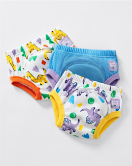 Lot de 3 culottes d'apprentissage lavables révolutionnaires