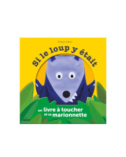 Livre tissu Si le loup y était