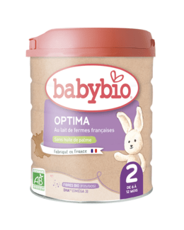 Lait Optima 2ème âge 6-12 mois - avec fibres