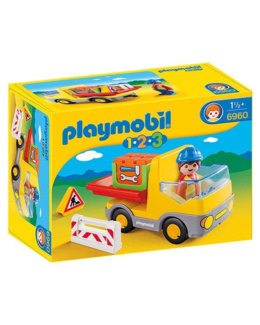 Playmobil 1.2.3 - Camion benne