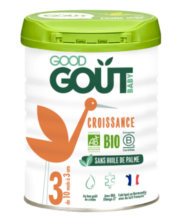 Lait de croissance Bio