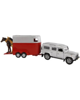 Véhicule 4x4 et van pour chevaux