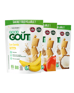 Mon Pack de Carrés Biscuits aux céréales Bio