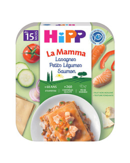 Lasagnes petits légumes Saumon La Mamma
