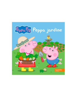 Livre Peppa Pig jardine