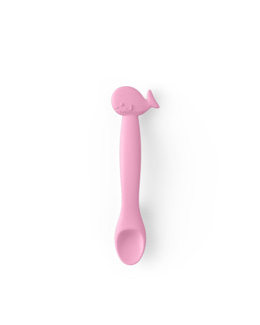Cuillère en silicone animaux