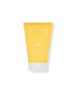 Lait solaire bébé SPF 50+ à l'huile d'abricot BIO