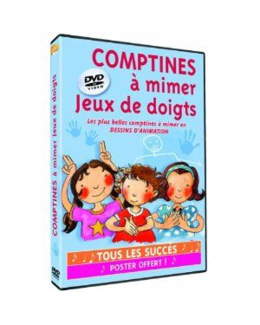 DVD Comptines à mimer : jeux de doigts