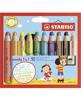 Crayons multifonctions woody 3 en 1