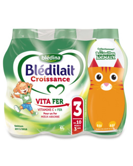 Lait Blédilait Croissance liquide