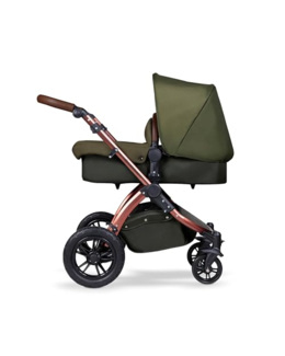 Poussette Trio Stomp V4 avec base isofix et siège auto Galaxy