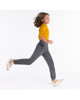 Jogging en molleton zippé en bas bleu garçon OKAIDI : Comparateur