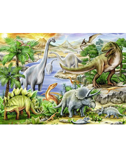Puzzle - Dinosaures - 60 pièces