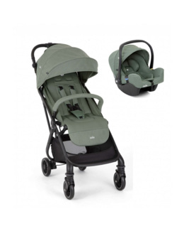 Poussette duo tourist laurel + siège auto i-snug 2