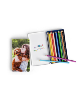 Boîte de 12 crayons de couleur Colour Grip Faber-Castell à personnaliser