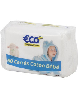 Carrés coton bébé