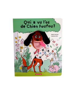 Livre Qui a vu l'os du chien Foufou ?