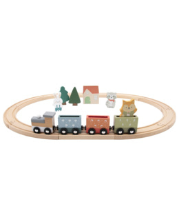 Mon premier circuit de train en bois