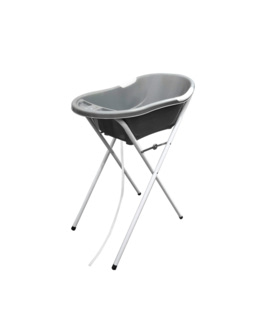 Baignoire bébé avec vidange + grand support de baignoire