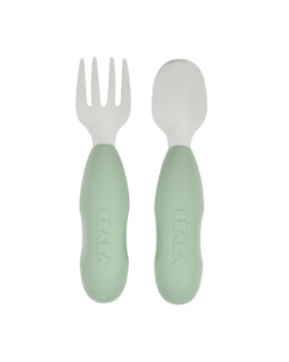 Lot de 2 pré-couverts inox