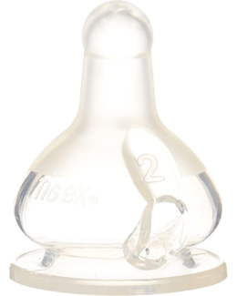 Tétines rondes base étroite AIR CONTROL silicone