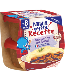 Les p’tites recettes - Moussaka de bœuf