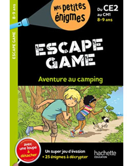 Escape game du CE2 au CM1 - Cahier de vacances 2023