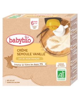Crème Semoule - Vanille