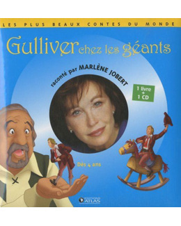 Gulliver chez les géants  Jobert, Marlène, LIVRE + CD AUDIO