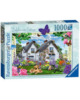 Puzzle - Country Cottage - Delphinium Cottage - 1000 pièces