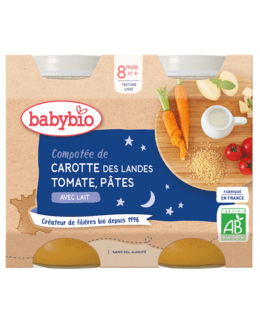 Bonne Nuit Carotte des Landes Tomate Pâtes