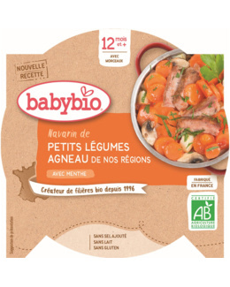 Navarin de petits légumes Agneau Français à la menthe 230 g dès 12 mois