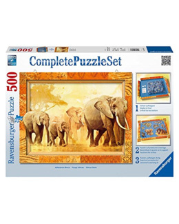 Puzzle - Complete Set - Voyage africain - 500 pièces