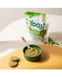 Purée lisse de Haricot Vert bio