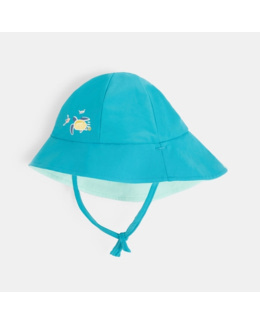 Chapeau anti-uv réversible tortues